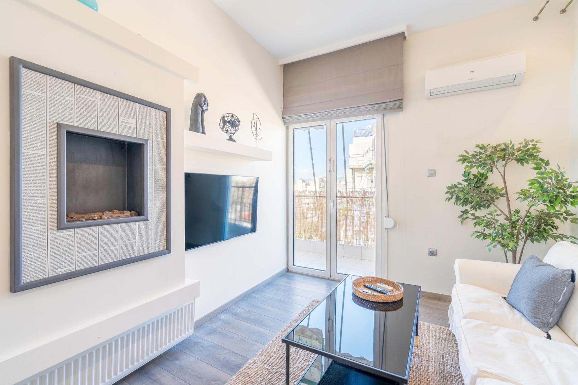 City Oasis: Newly Renovated 2Br Apt In City Center 아테네 외부 사진